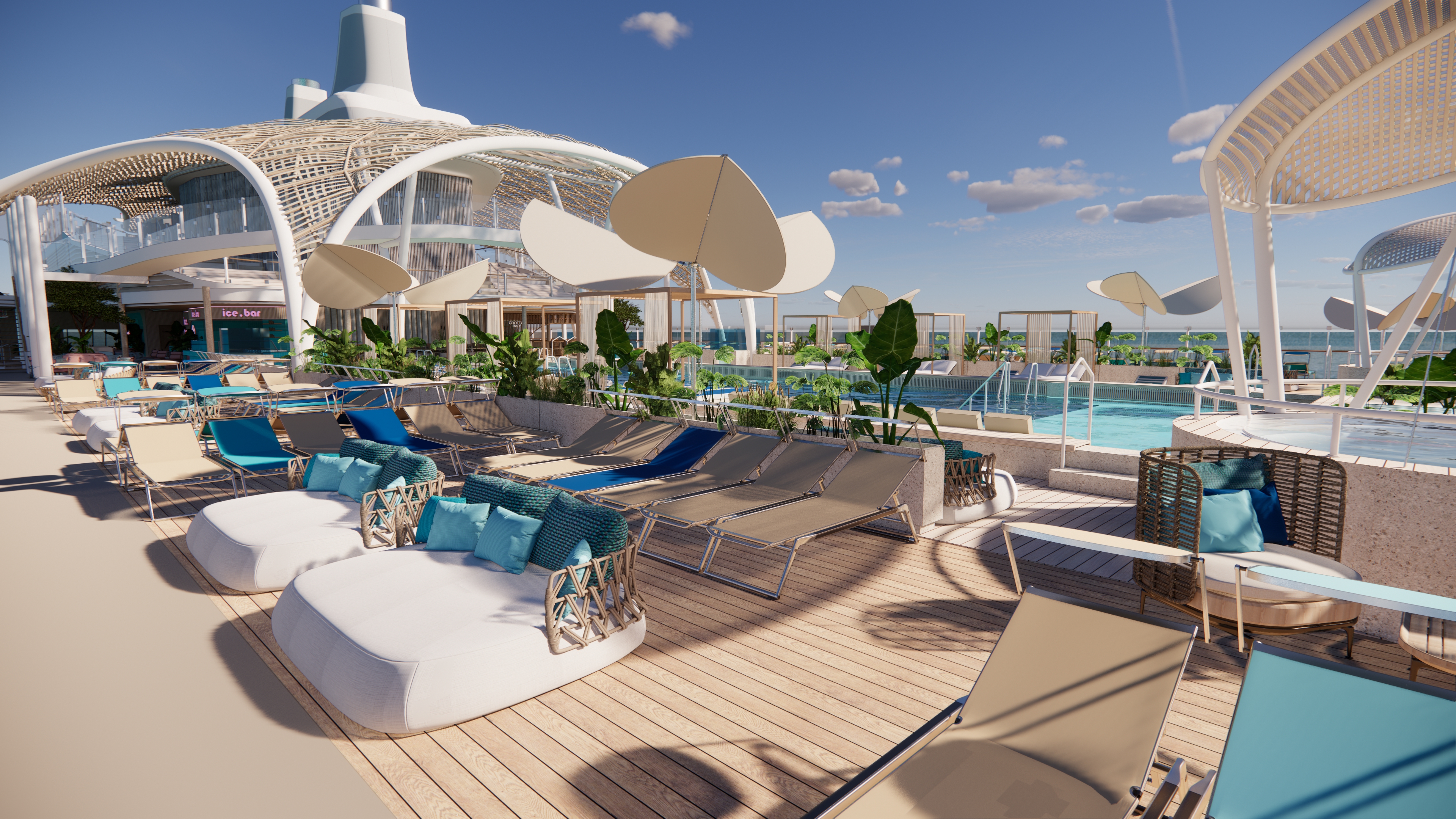 Mein Schiff Relax Signature Roof Freiraum